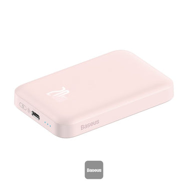 Baseus Magnetic Mini Wireless Charging Power Bank 6000mAh 20W - Pink
